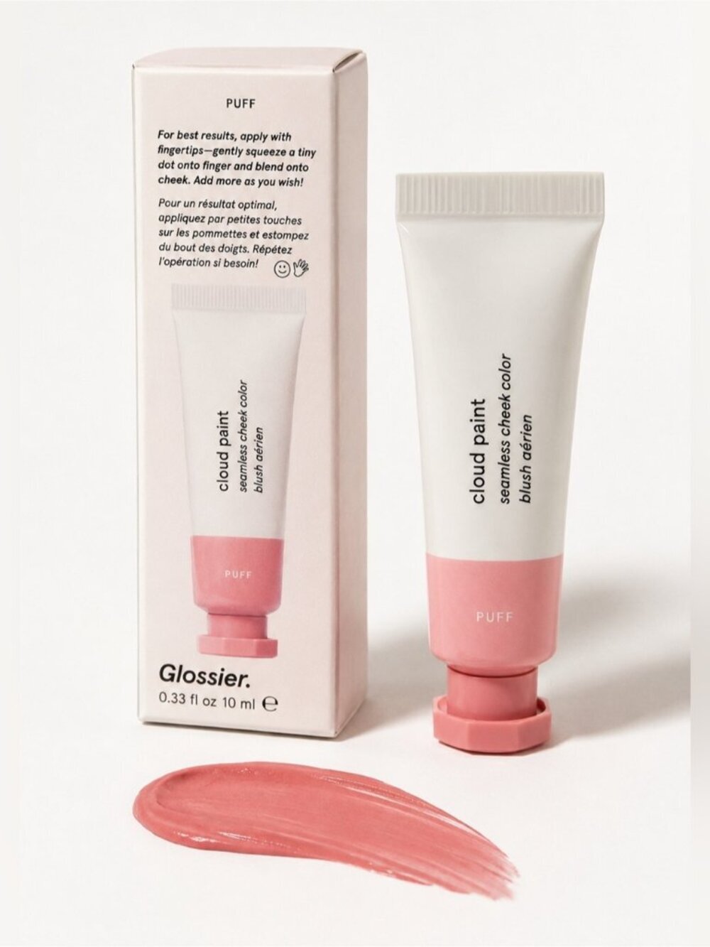 Glossier Cloud Paint Seamless Cheek Color Blush in Puff New In Box